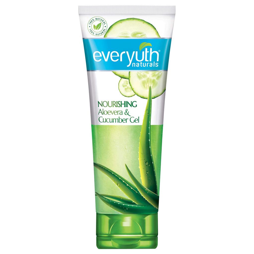 Vyživující gel z aloe vera a okurky Everyuth Naturals 100 g