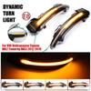 LED Mirror Blinker Dynamic Turn Signal Indicators Lights for VW Tiguan MK2 Touareg MK3 Sequential  Indicators Lamps