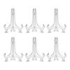 New Practical Tray Rack Display Stand Transparent Plate Holder Display Stand Easel Decorative Ornament Pedestal