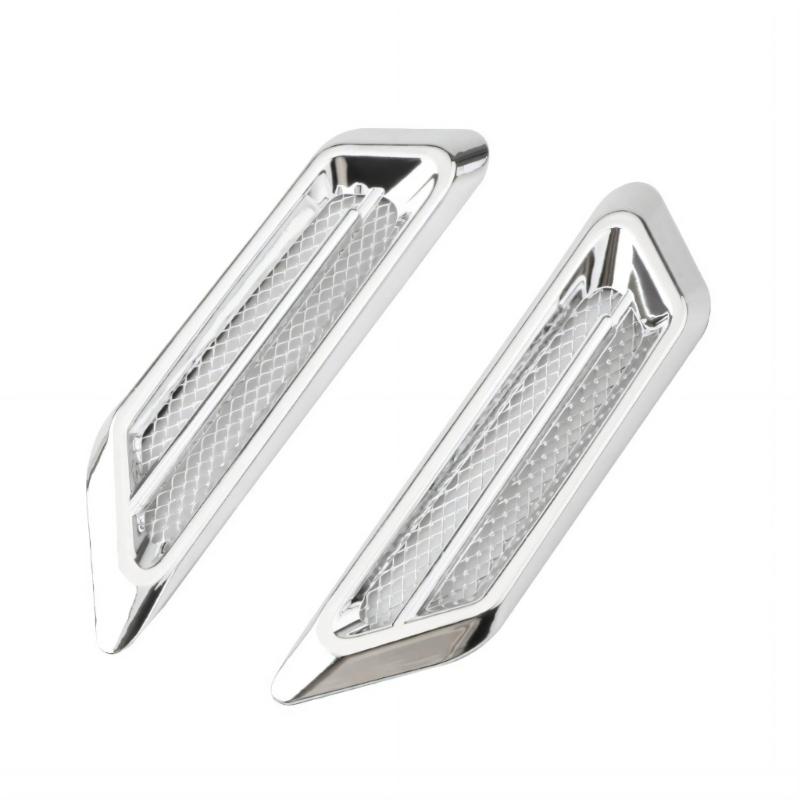 Motorcycles Shark Fin Side Vent Grille ABS Strong Design Enhances Active Look Quick Installation for Exterior Styling