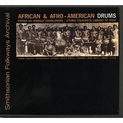 CD VERSCHIEDENE - Afrikanische und Afroamerikanische Trommeln (FE FE04502 Folkways Schallplatte 1954 US Jazz