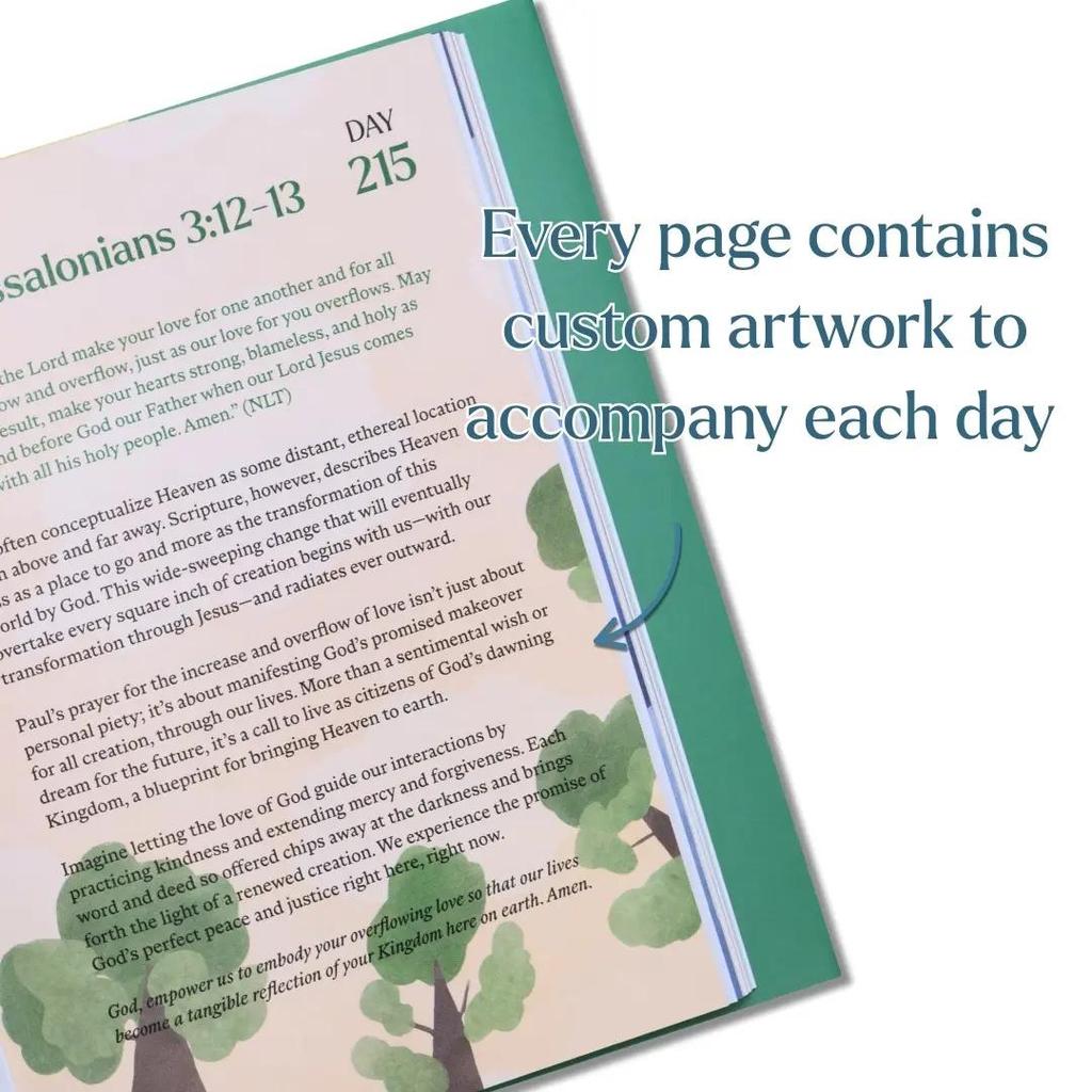 Un Bello Anno con Gesù: La Bibbia 365 Giorni - Riflessioni Quotidiane e Studio Biblico in un Anno per Agende Impegnate