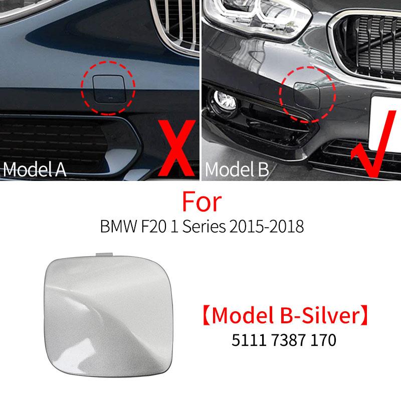 For BMW F20 Car Front Bumper Tow Hook Cover Cap Black White For BMW 1 Series 116 118 120 125i 2012-2018 51117292947 51117387170