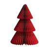 Christmas Tree Decoration Hanging Ornament Easy Assembly Festive Hanging Decor 3D Honeycomb Paper Decoration