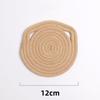 Hand-woven Cat Ear Coasters Creative Heat Insulation Non-slip Anti-scald Mat Japanese Simple Placemats Kitchen Useful Novelties