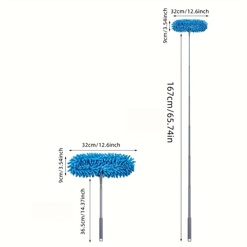 Ayarlanabilir Uzunluklu Uzatılabilir Tavan Vantilatörü Toz Alıcı - Ağır Hizmet Plastik & Süper İnce Fiber Başlık, Tavan Vantilatörü Toz Alıcı, Tavan Vantilatörü Temizliği