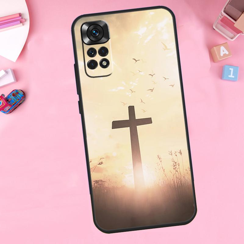 New Faith Christian Religious Jesus Funda For Xiaomi Redmi Note 12 Turbo 8 9 10 11 Pro 8T 9S 10S 11S 12S Redmi 10C 9C 12C Case
