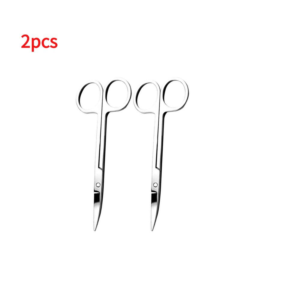 Small Stainless Steel Scissors For Nails Eyebrow Nose Hair Scissors Facial Trimmers Grooming for Facial Hair Eyebrow Haircut