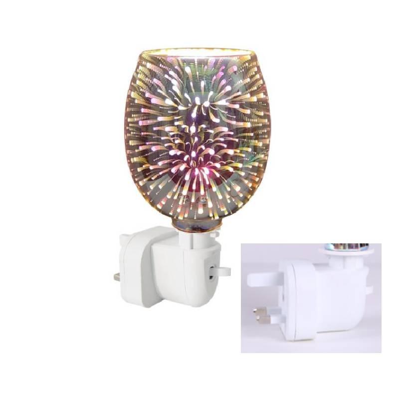 

Ароматическая лампа для плавления воска со светодиодной подсветкой для создания атмосферы для гостиной, спальни и