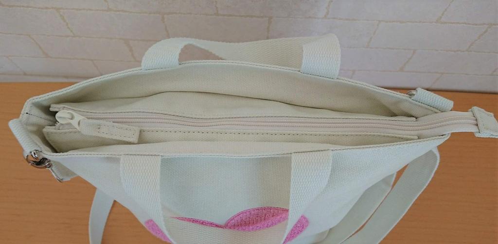 Barbapapa Canvas Sagara Embroidered 2-Way Bag