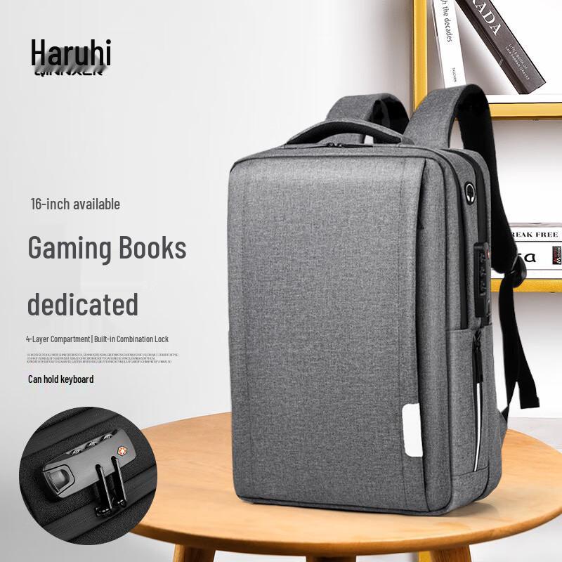 SYA-S UD 15.6-inch Business Anti-theft USB Charging Laptop Backpack