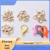 Electroplated Alloy Band with Lobster Clasp Connector for Necklaces, Keychains, Bracelets - DIY Jewelry Accessories