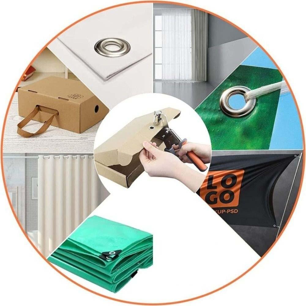 With Grommets Eyelet Setter Hand Press Hole Punch Pliers Lightweight Manual Puncher Nylon