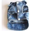 Jeansweste, Jacke, T-Shirt, süße Welpenkleidung, bequeme, coole Kleidung für kleine Hunde