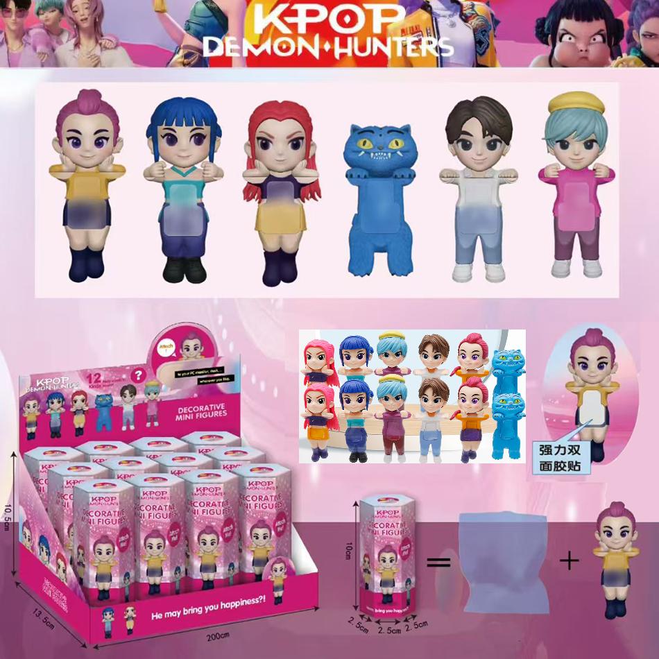 S anioł Anime Kpop Łowca Demonów Blind Box Demontaż Zabawa Blind Box Małe Ozdoby na Telefon Model Dekoracja na Biurko Prezenty