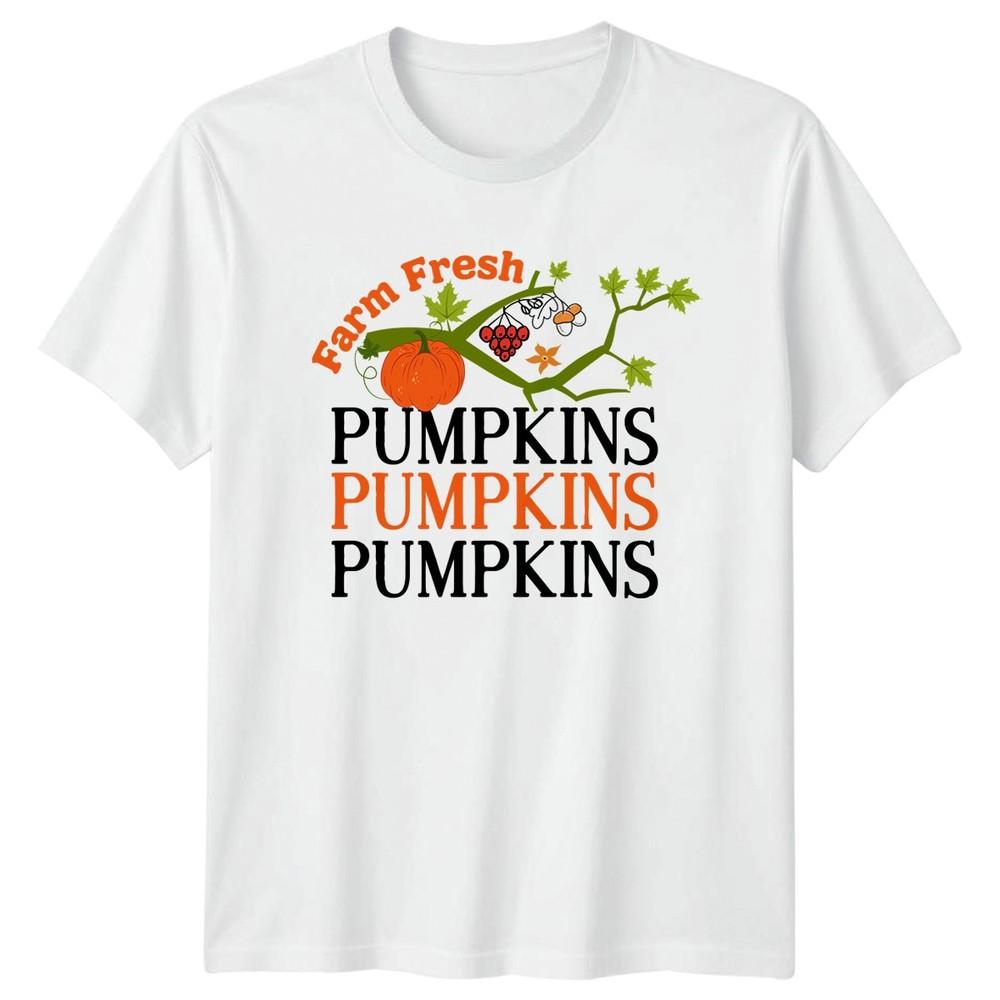 Farm Fresh Pumpkins Pumpkins Pumpkins TShirt Pumpkin Patch Autumn Harvest S