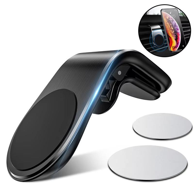 Magnetic Mobile Phone Holder Stand Car Air Vent Clip Mount GPS Navigation Bracket For iPhone 17 16 11 Xiaomi Huawei Realme OPPO