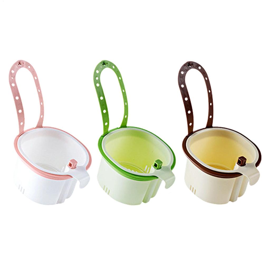 Sink Drain Basket Hanging Basket Faucet Residual Separation Filtration Storage Rack Kitchen Storage Filter Drain Rack
