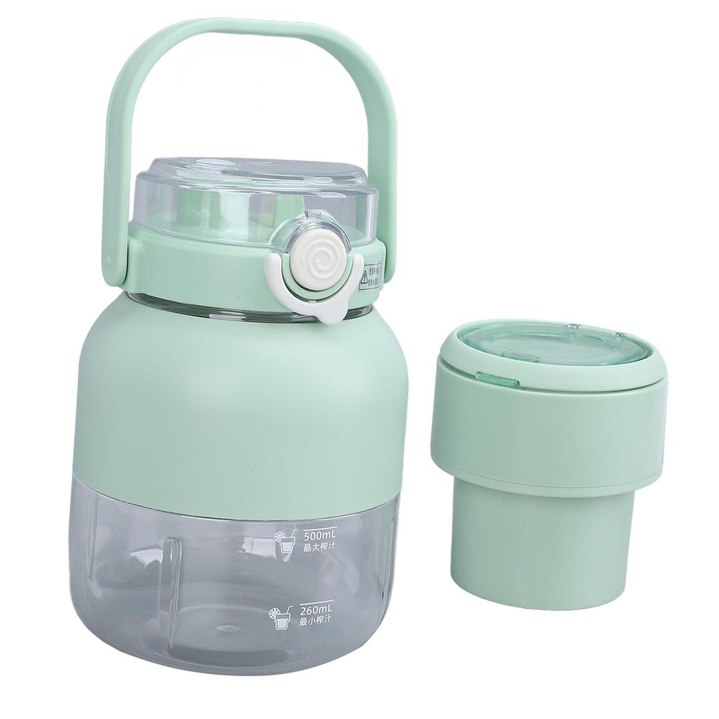 500ml Portable Electric Juicing Cup Cordless Rechargeable 10 Blades Electric Juicing Blender Cup for Home Travel Sport