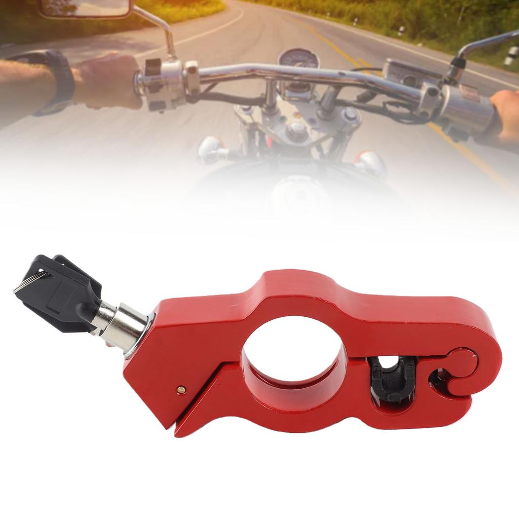 Scooter Handlebar Lock, Auto Theft Motorcycle Grip Lock for ATVs for Motorcycles