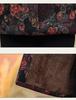 Thickened Winter Cotton Jacket for Elderly Women, Warm Coat with Fleece Lining