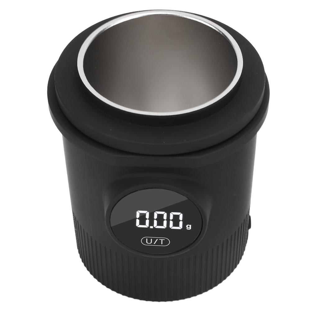 Kaffeepulver-Wiegebecher, hochpräziser elektronischer Pulverdosierbecher, zum Übergießen der Kaffeepulverwaage