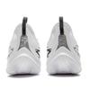 Li Ning Cushioning Slip Resistant Abrasion Resistant Low top Basketball Shoes Men's Standard White ABAV025-5