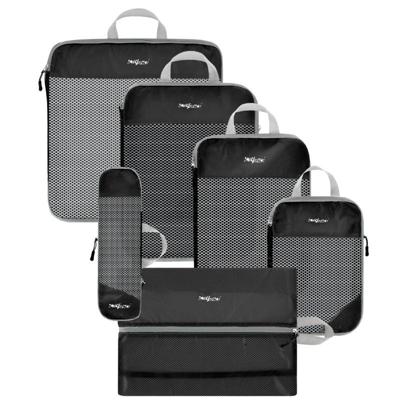 Compression Travel Organizer Set For Suitcase,