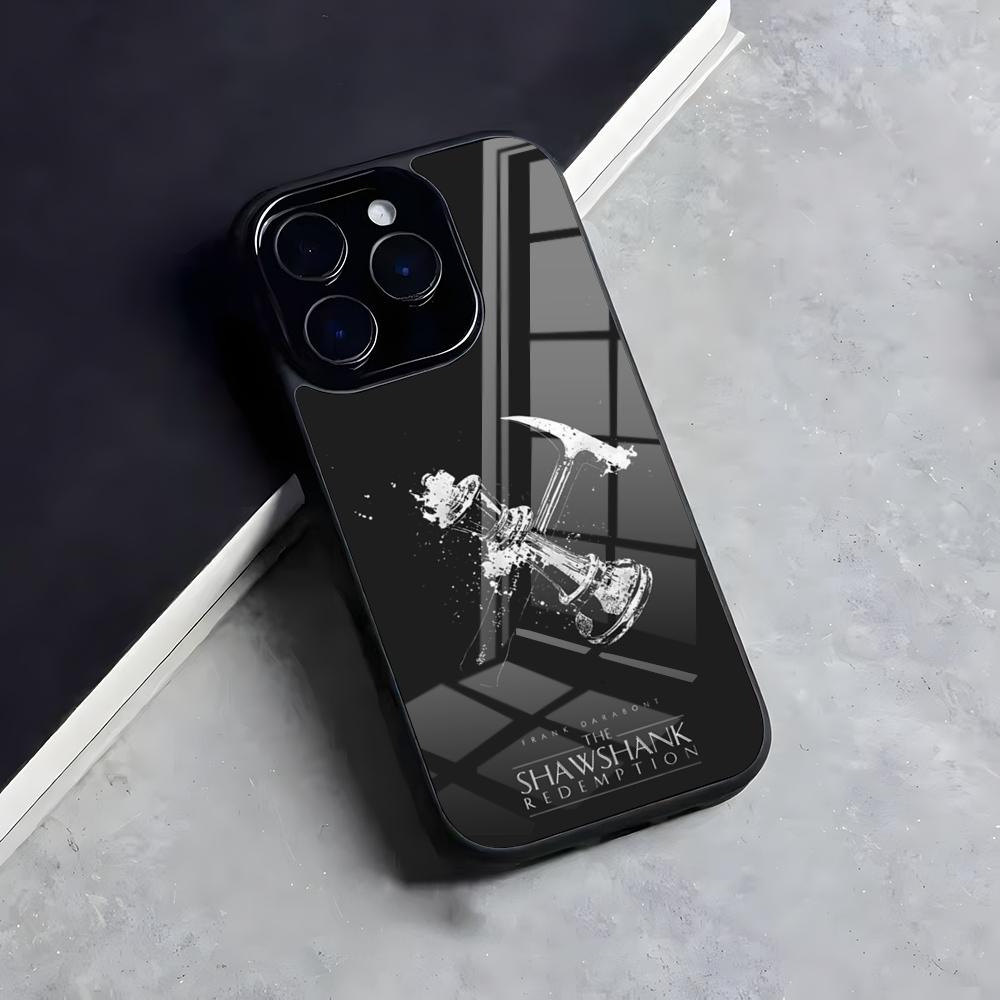 

The Shawshank Redemption Phone Case For Iphone 17 Air 16 15 14 13 12 11 Pro Max Mini Fundas Shell PC+TPU Cover iPhone 14 Plus