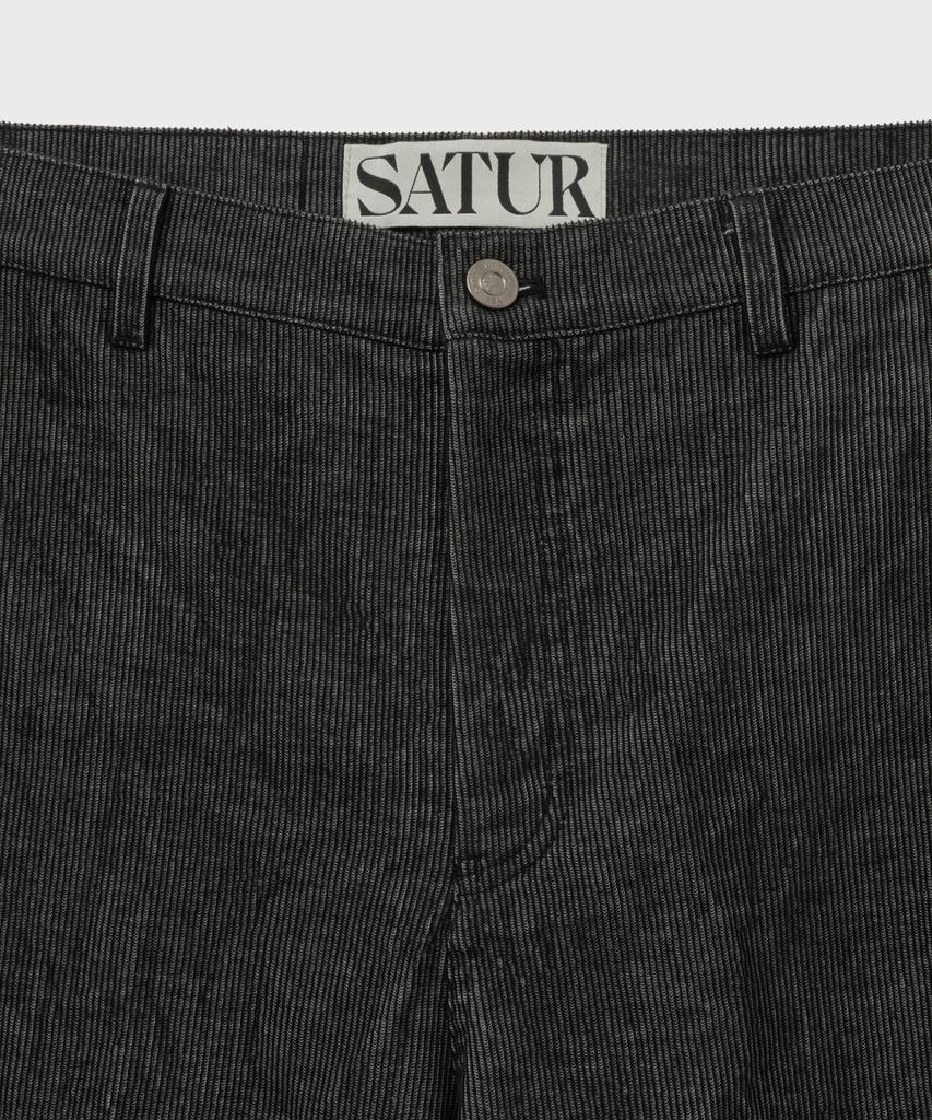 Seteo Camaro Corduroy Fade Pants Black