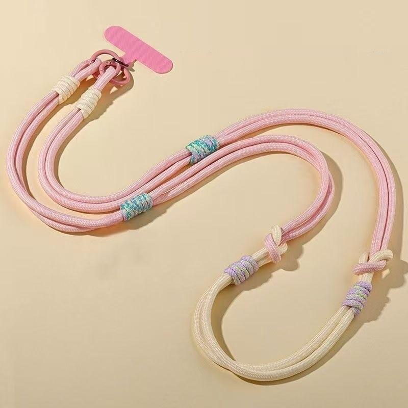 Multifunctioneel Verstelbaar Mobiele Telefoon Lanyard Telefoon Lanyard Strap Crossbody Nylon Telefoon Laniere Handy Trageband SJGS08
