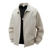 Pure Cotton Skin-friendly Breathable Jacket Casual Top Loose Coat Lapel Jacket For Men