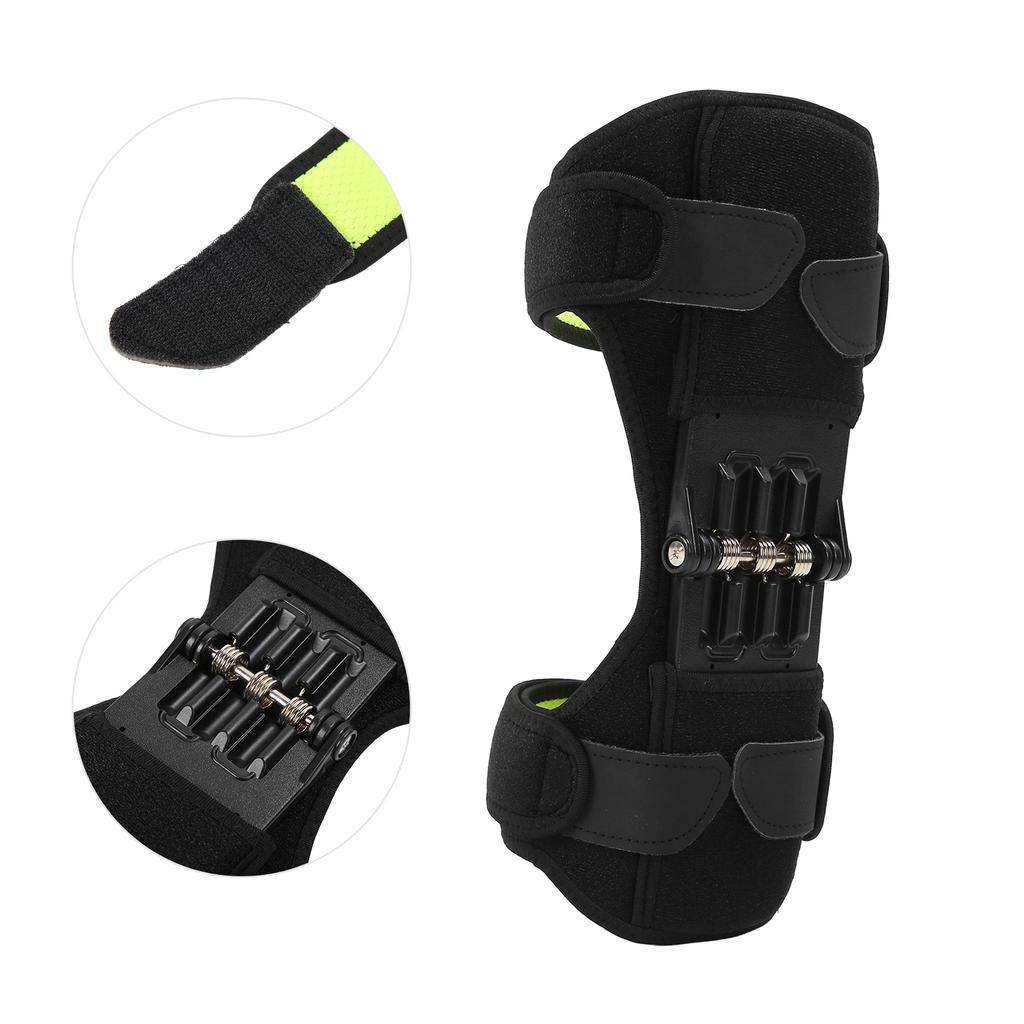Knee Booster Universal Green Strap Style Spring Assisted Sports Mountaineering Support Knee Patella