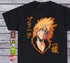 Ichigo Kurosaki T Shirt Bleach Tee 90s Anime Clothing Manga Cosplay Japanese