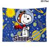 Dog Snoopy Wall Tapestry Aesthetic Wall Hanging Printed Fabric Blanket Decorative Tapestries for Bedroom Living Room Home Decor
