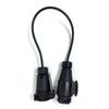 W91F Truck Towing Connector Adapter 7 Pin To 13 Pin Plug for Car Trailer Towing 12V