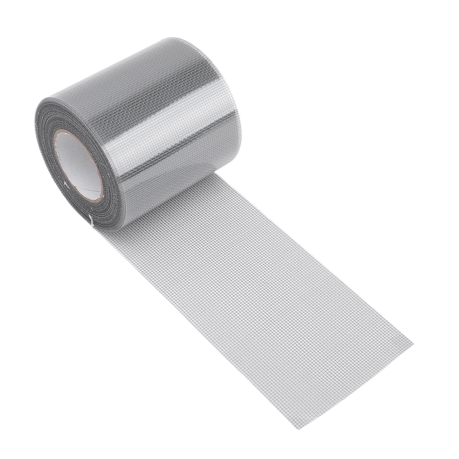 

Window Screen Mesh Patch Self Adhesive Tape Roll for Camping Tent Home Door Bed Net Repair серый