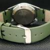 REFURBISHED SEIKO 5 AUTOMATIC MENS WATCH JAPAN MADE GREEN DIAL CUSTOM A440116-2 QV90-a440116
