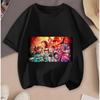 2026 Teenagers Kids Stranger Things Cartoon 2D Printed Casual Summer Short Sleeve T Shirt Hot Sale