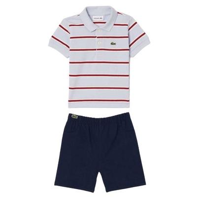 Baby Streep Biologisch Katoen Top & Broek Set
