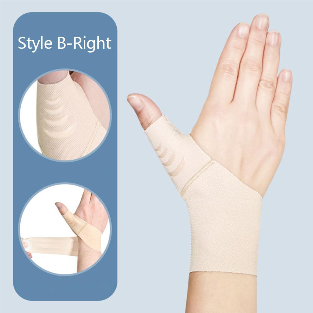 1 Pezzo Tutore Polso Pollice Compressione Supporto Traspirante Per Tenosinovite Dolore Articolare Sollievo Fissazione Protettore