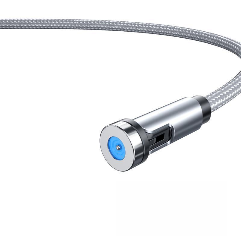 540° Rotating Magnetic Fast Charging Cable for Apple and Type-C Devices