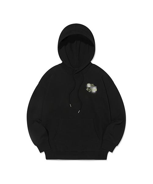 Kirsh Back Point Graffiti Graphic Hoodie [Black] Black/1