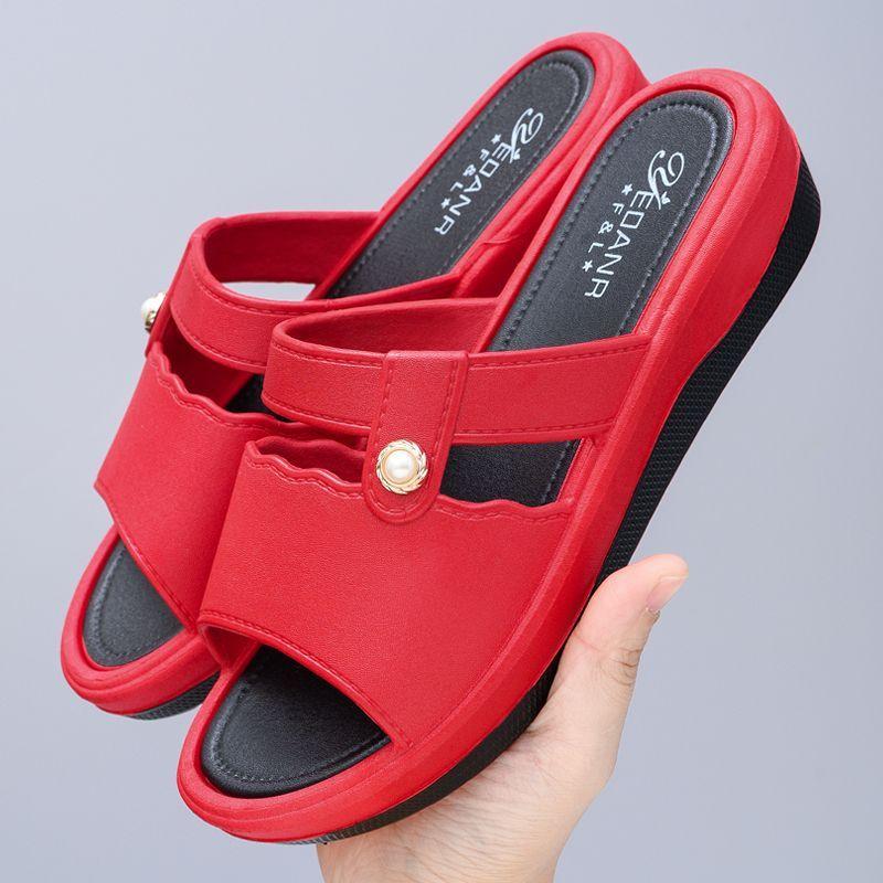 New Waterproof Quick Drying Anti Slip Lightweight Office All-in-one Middle-aged Cool Mop for Women