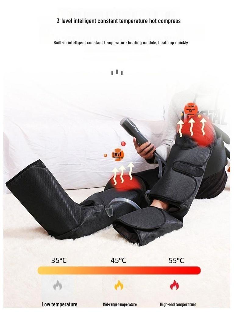 Cross-Border Air Wave Heated Leg Massager & Beauty Device