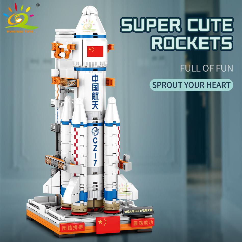 

382PCS Космическая авиация Пилотируемая ракета Строительные блоки 2 Фигурка астронавта Город Аэрокосмическая модель Кирпичи Игрушки для детей