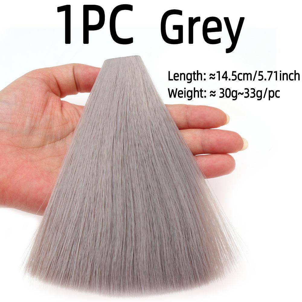 1ks syntetické umělé vlákno Bucktail vázací materiál pro nymfy Streamery Mayflys Jigové návnady Návnady pro mořský rybolov
