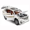 Model auta Toyota Prado v měřítku 1/24, stahovací auto ze zinkové slitiny se zvukem a světlem pro děti, chlapec, dívka dárek