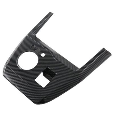 Compatible For MG4 EVMulan Car Interior Part Carbon Fiber Style Gear ShiftsPanel Center Console Cover Trim Frame Styling