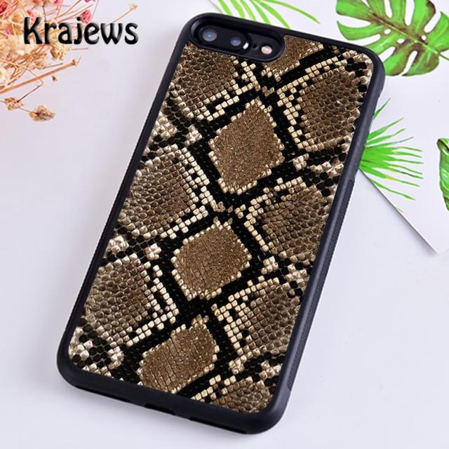 Krajews Leopard print Pattern Tiger Phone Case Cover For iPhone 17 Air 16 15 14 plus 12 13 pro max coque Fundas